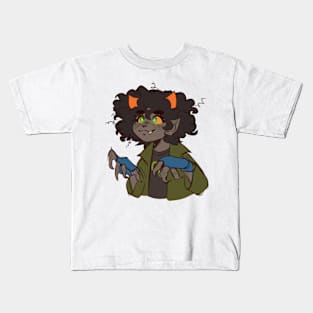 nepeta dino hands Kids T-Shirt